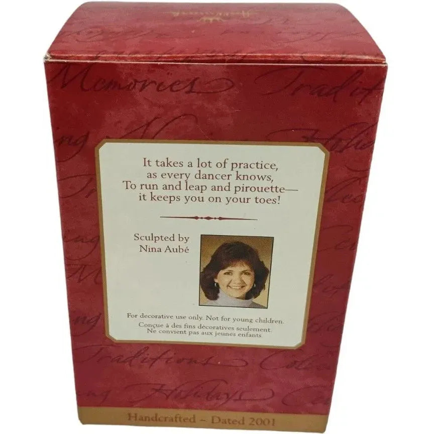 2001 Beginning Ballet Hallmark Ornament (Ballet) QX2875