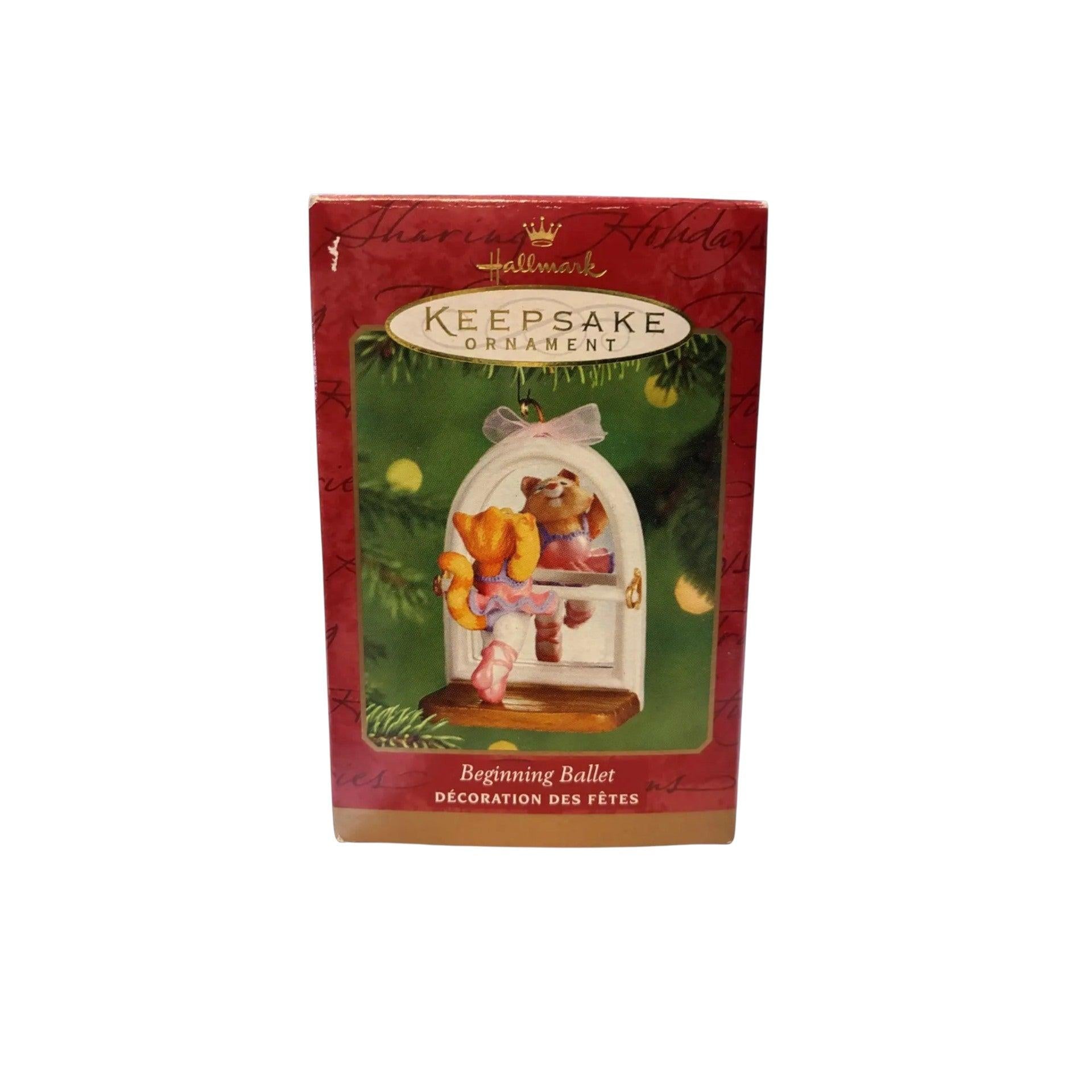2001 Beginning Ballet Hallmark Ornament (Ballet) QX2875 Image2