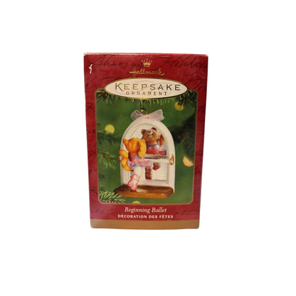 2001 Beginning Ballet Hallmark Ornament (Ballet) QX2875 Image2