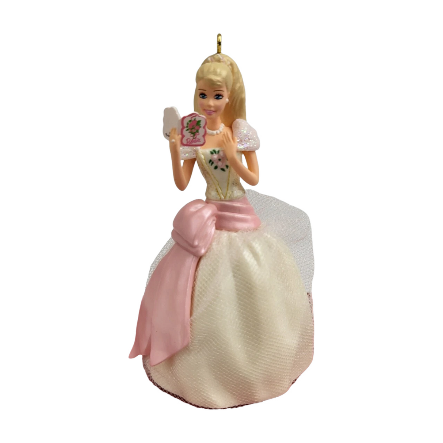 2001 Birthday Wishes Barbie Hallmark Ornament (Birthday Wishes Barbie) QEO8513 Image1