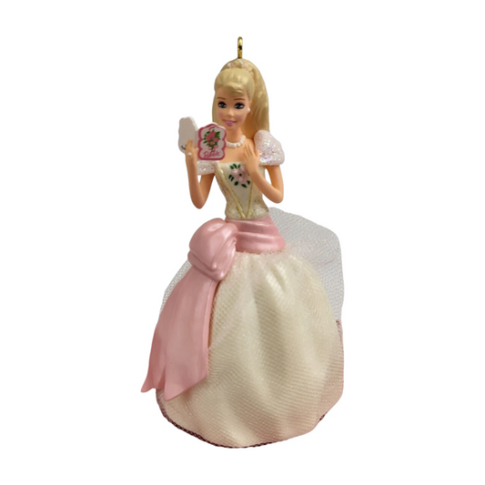 2001 Birthday Wishes Barbie Hallmark Ornament (Birthday Wishes Barbie) QEO8513 Image1