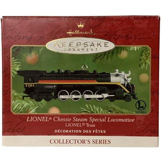 2001 Chessie Steam Special Locomotive Hallmark Ornament (Lionel) QX6092