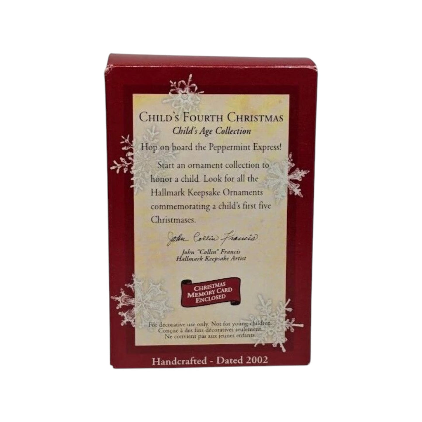 2001 Child's Fourth Christmas (Child's Age Collection)