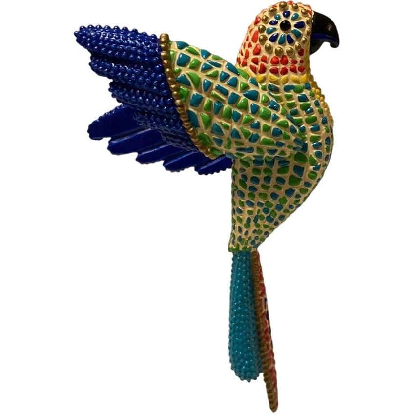 2001 Christmas Parrot Hallmark Ornament (Bird) QX8175