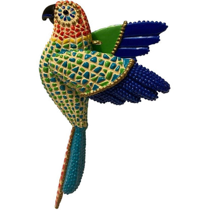 2001 Christmas Parrot Hallmark Ornament (Bird) QX8175