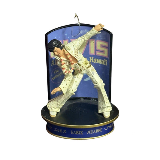 2001 Christmas With The King of "Rock 'n' Roll" Carlton Cards Ornaments (Elvis Presley) CXOR-076E Image1