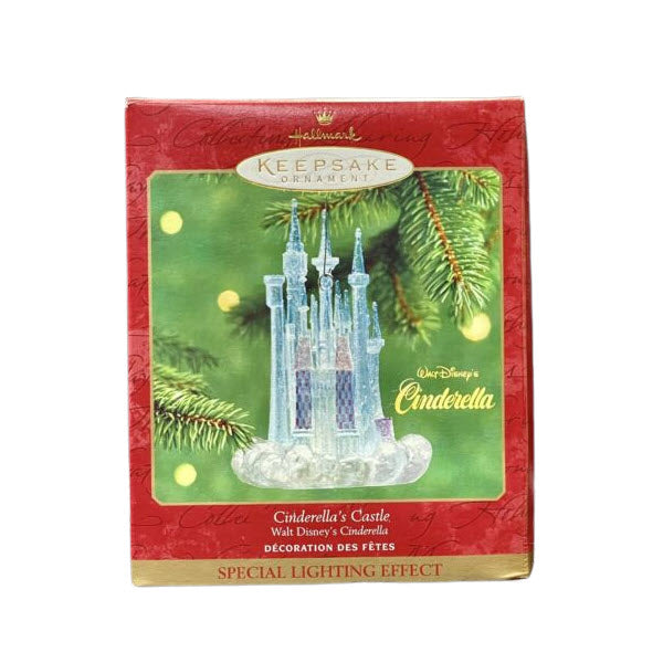 2001 Cinderella's Castle Hallmark Ornament (Cinderella) QXD4172
