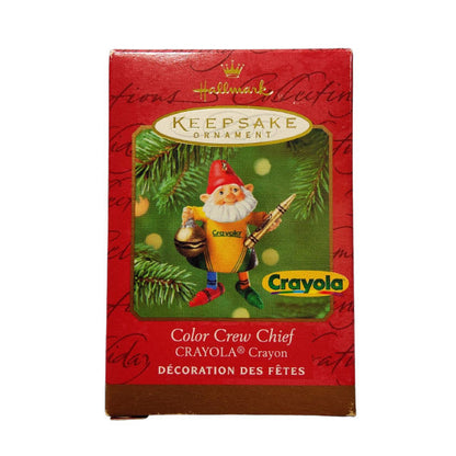 2001 Color Crew Chief Hallmark Ornament (Crayola) QX6185
