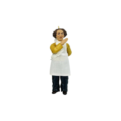 2001 Cooking Up Trouble 100 - Larry Fine (The Three Stooges) Carlton Cards Heirloom Ornament CXOR-067E Image1
