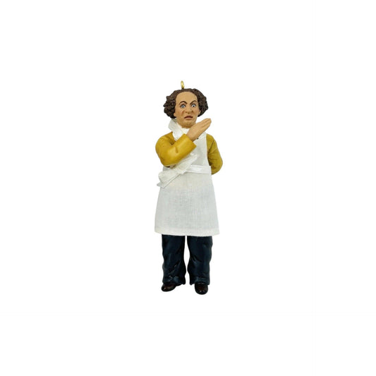 2001 Cooking Up Trouble 100 - Larry Fine (The Three Stooges) Carlton Cards Heirloom Ornament CXOR-067E Image1
