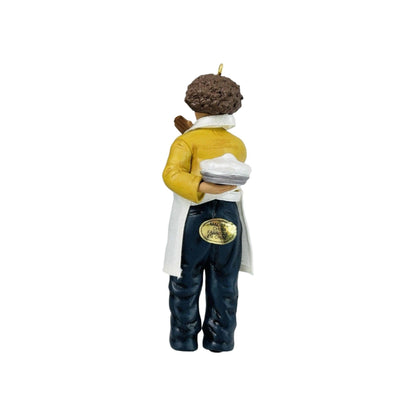 2001 Cooking Up Trouble 100 - Larry Fine (The Three Stooges) Carlton Cards Heirloom Ornament CXOR-067E Image3