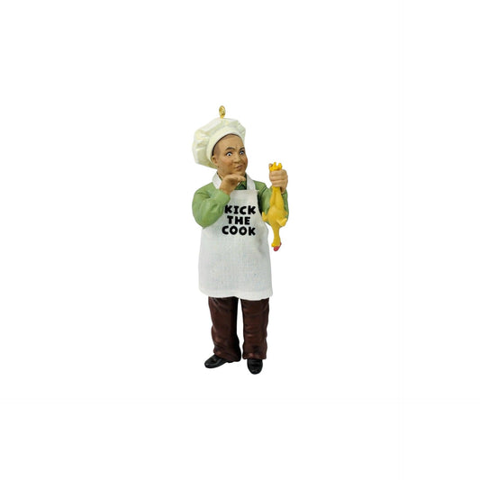 2001 Cooking Up Trouble 101 – Curly Howard (The Three Stooges) Carlton Cards Heirloom Ornament CXOR-069E Image1