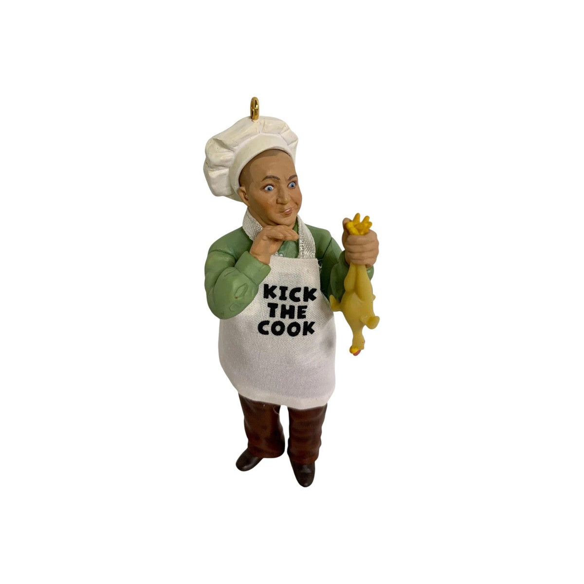 2001 Cooking Up Trouble 101 – Curly Howard (The Three Stooges) Carlton Cards Heirloom Ornament CXOR-069E Image3