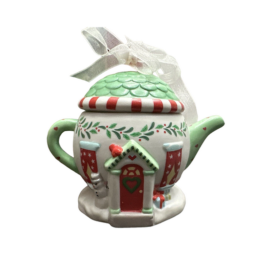 2001 Cozy Home Hallmark Ornament (Teapot) QX8965 Image1