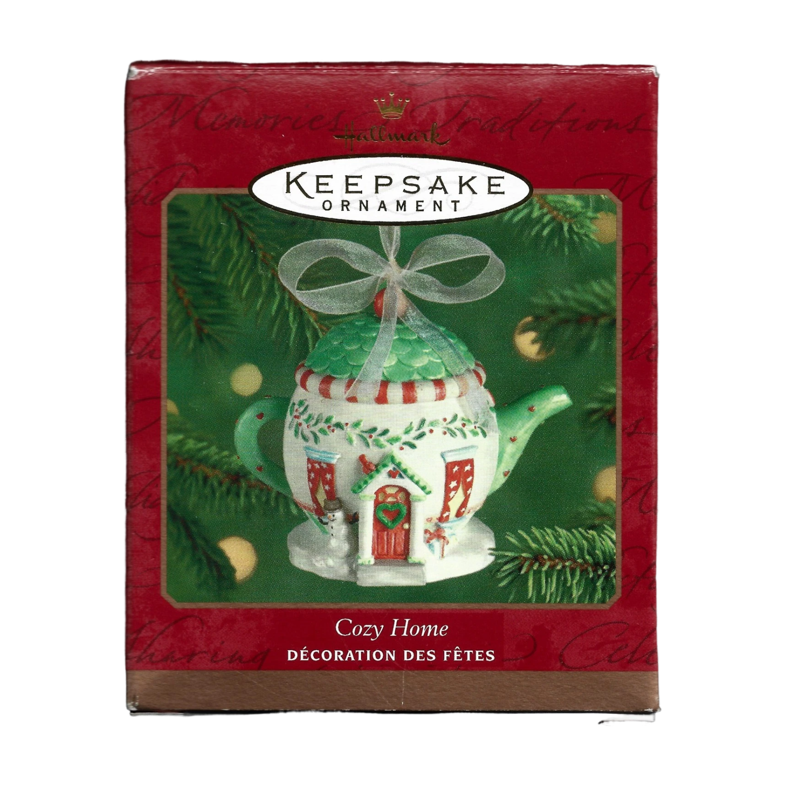 2001 Cozy Home Hallmark Ornament (Teapot) QX8965 Image2