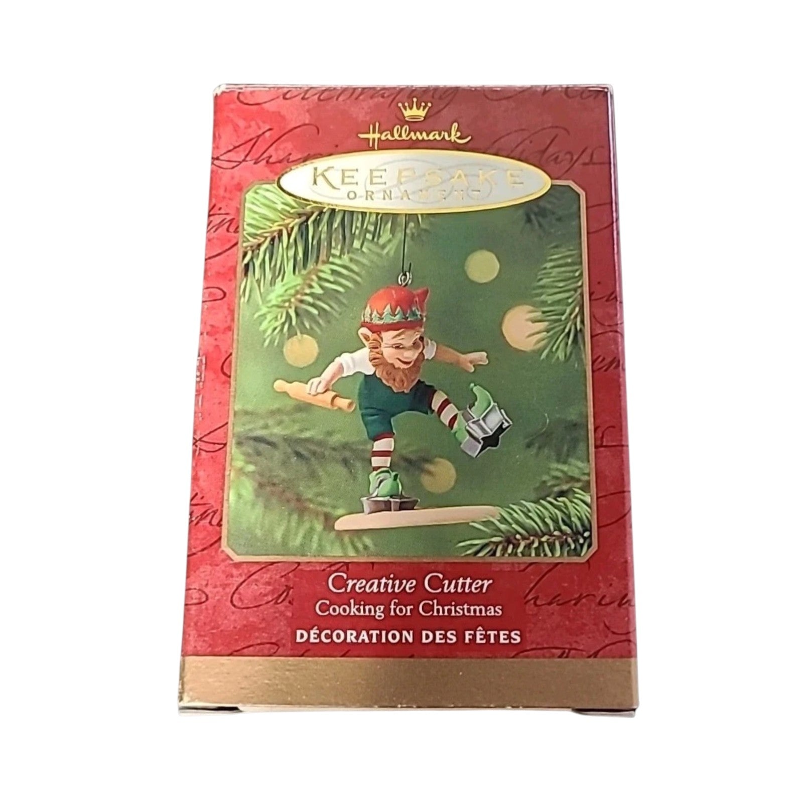 2001 Creative Cutter Hallmark Ornament (Cooking for Christmas) QX8865 Image2