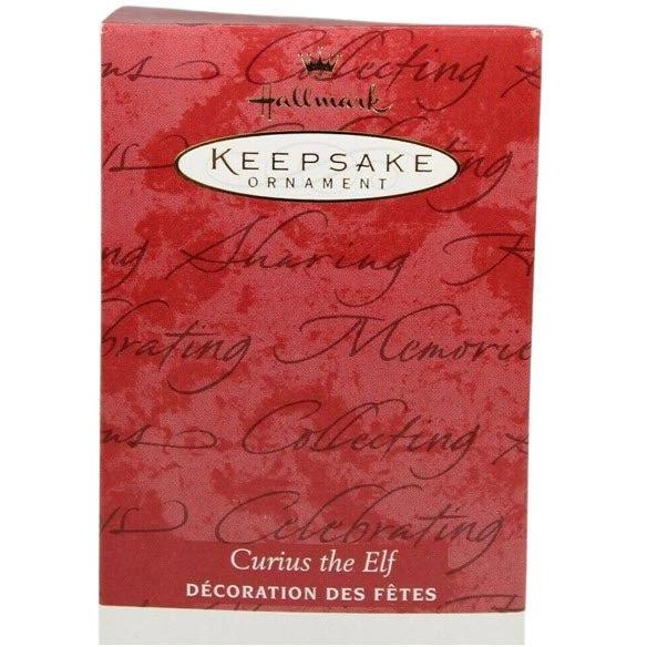 2001 Curius the Elf Hallmark Ornament (Elf) PR2318