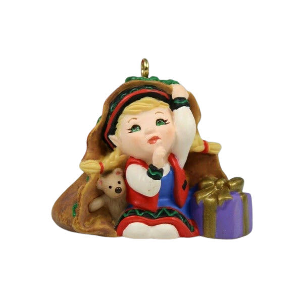 2001 Curius the Elf Hallmark Ornament (Elf) PR2318