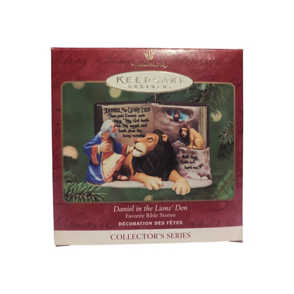 2001 Daniel in the Lions' Den Hallmark Ornament (Favorite Bible Stories) QX8122 Image2