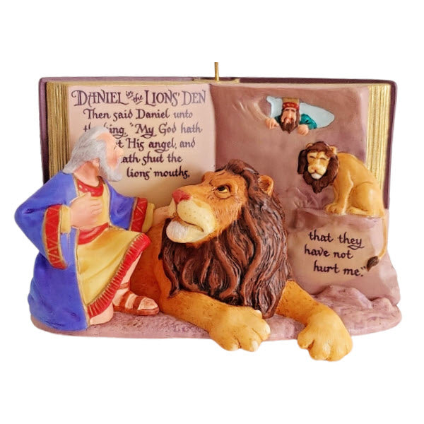 2001 Daniel in the Lions' Den Hallmark Ornament (Favorite Bible Stories) QX8122