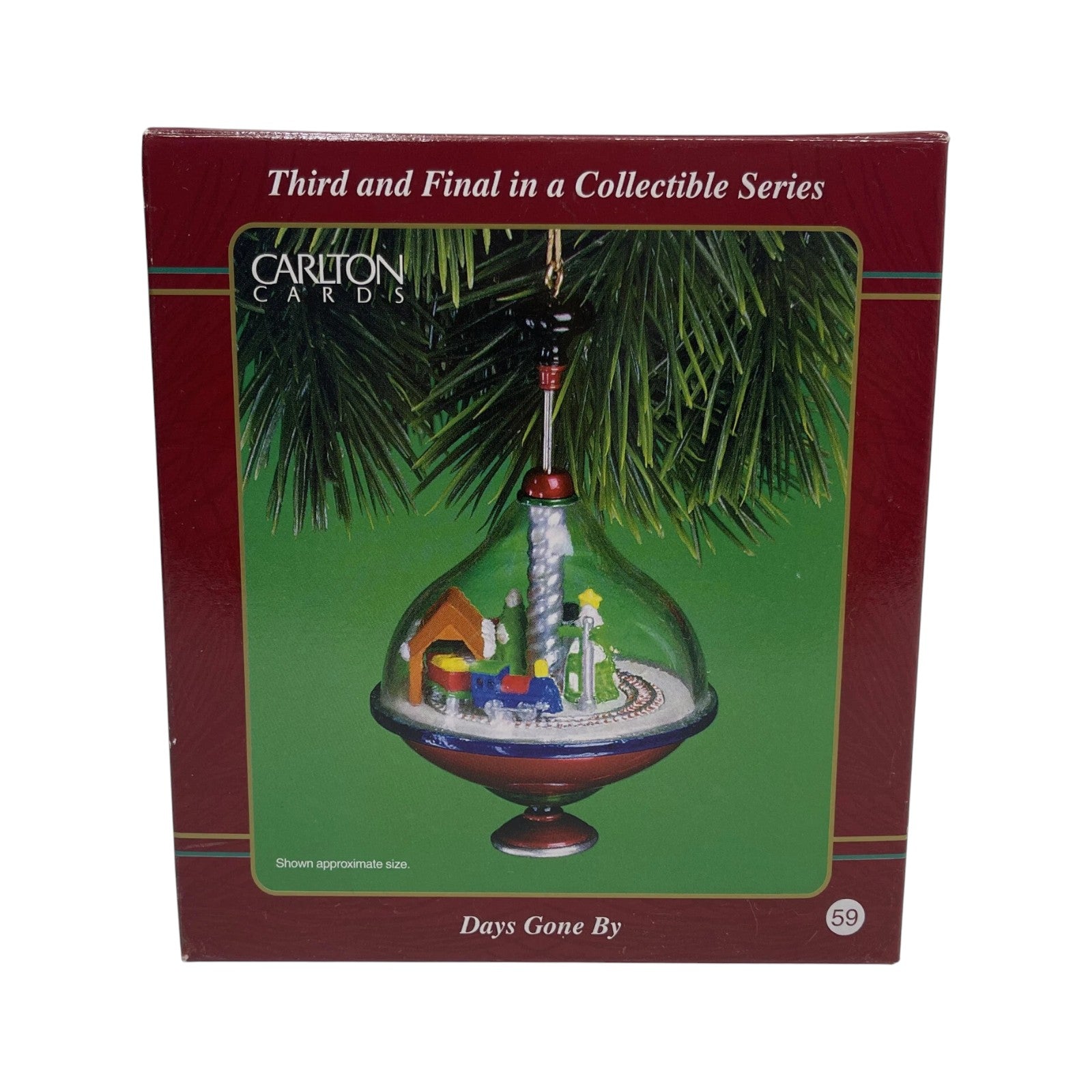 2001 Days Gone By Carlton Cards Ornaments (Train) CXOR-111E Image2