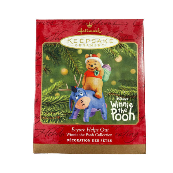 2001 Eeyore Helps Out Hallmark Ornament (Winnie the Pooh) QXD4145