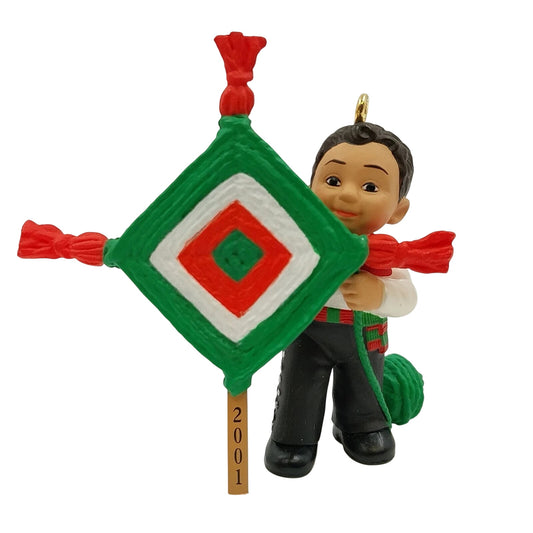 2001 Eye of God Hallmark Ornament (Feliz Navidad) QX8185 Image1