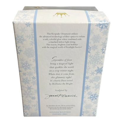 2001 Faerie Brilliana Hallmark Ornament (Frostlight Faerires Collection) QP1672 Image5