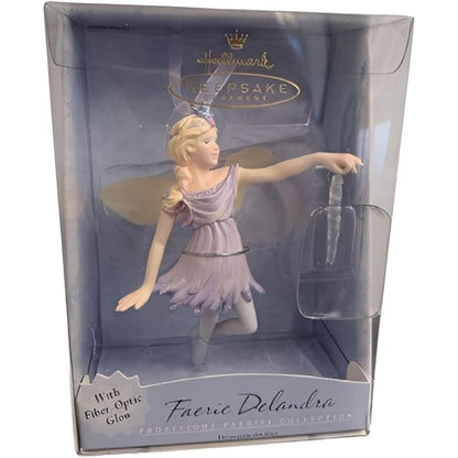 2001 Faerie Delandra Hallmark Ornament (Frostlight Faeries) QP1685