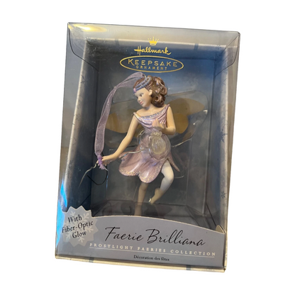 2001 Fairie Estrella Hallmark Ornament (Frostlight Faeries) QP1695 Image2