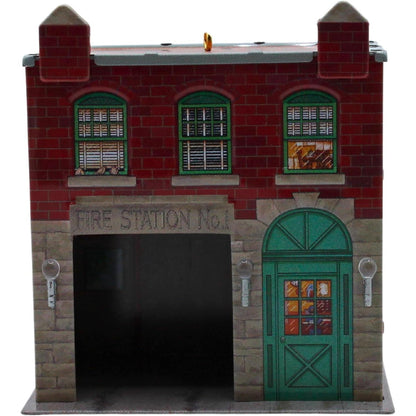 2001 Fire Station No. 1 Hallmark Ornament (Town and Country) QX8052
