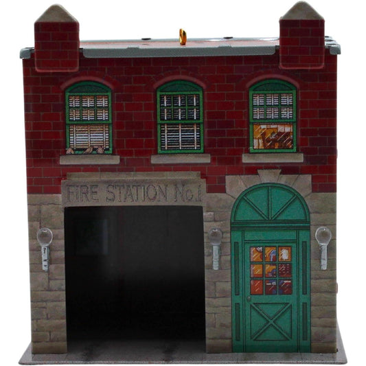 2001 Fire Station No. 1 Hallmark Ornament (Town and Country) QX8052