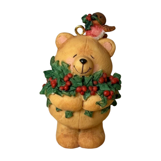2001 Forever Friends Bear Hallmark Ornament (Bear) QX5258 Image1