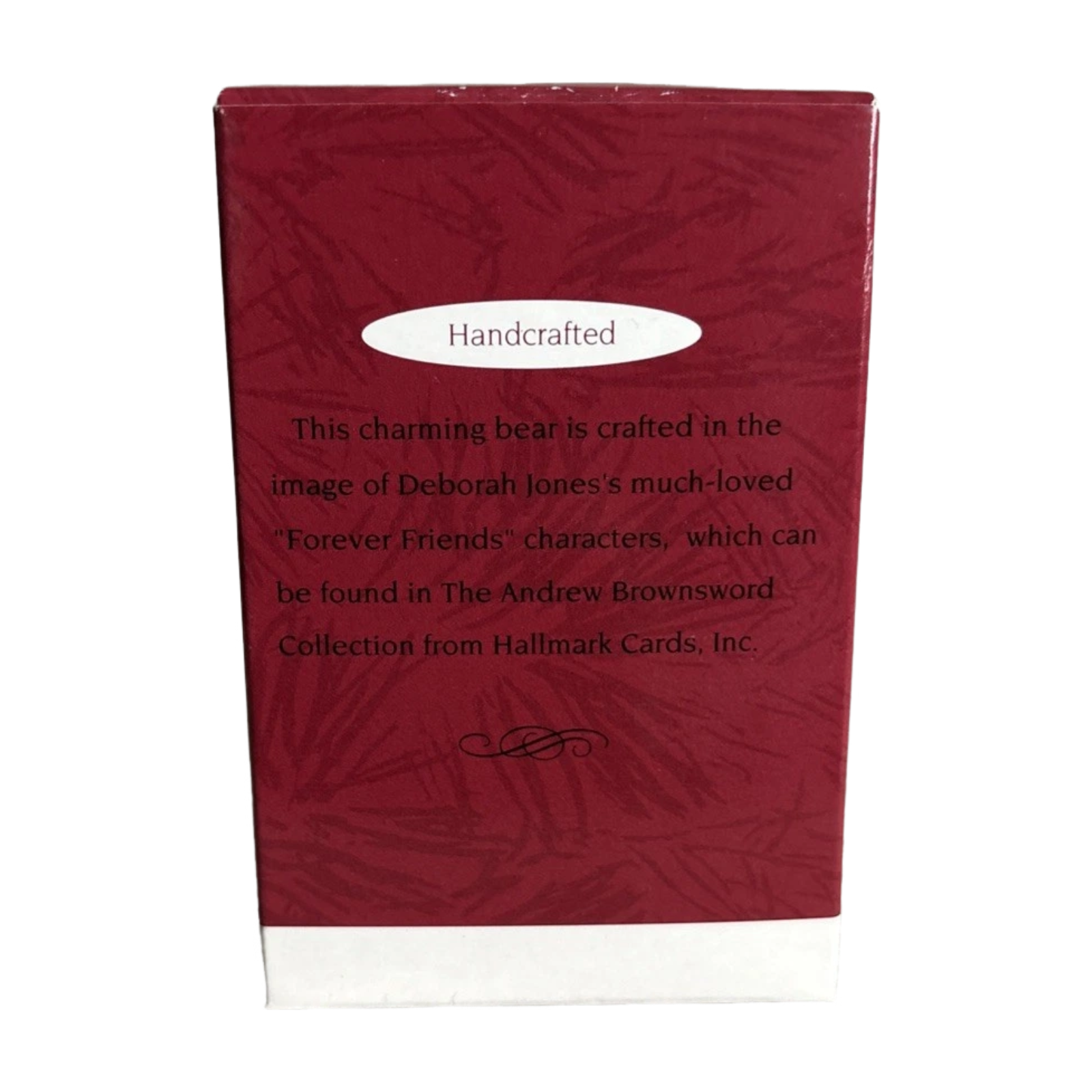 2001 Forever Friends Bear Hallmark Ornament (Bear) QX5258 Image7