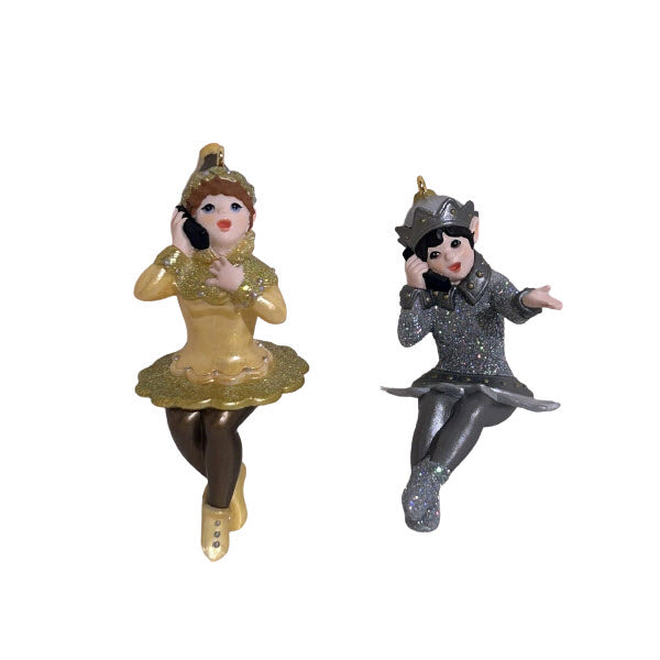 2001 Friendly Elves Hallmark Ornament (Elves) QX8805