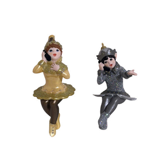 2001 Friendly Elves Hallmark Ornament (Elves) QX8805