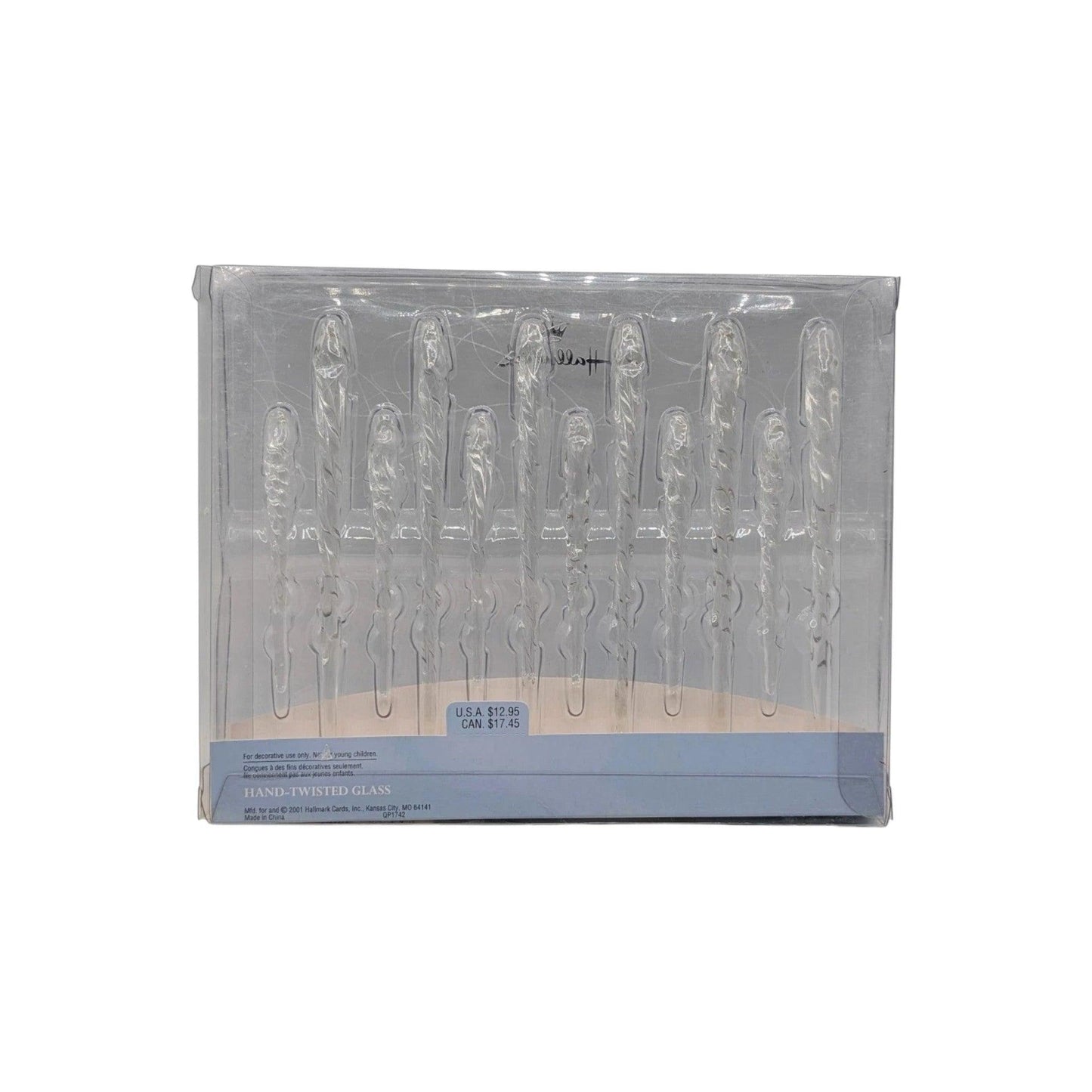 2001 Frostlight Glistening Icicles (Frostlight Faeries Collection) Hallmark Ornament QP1742 Image4