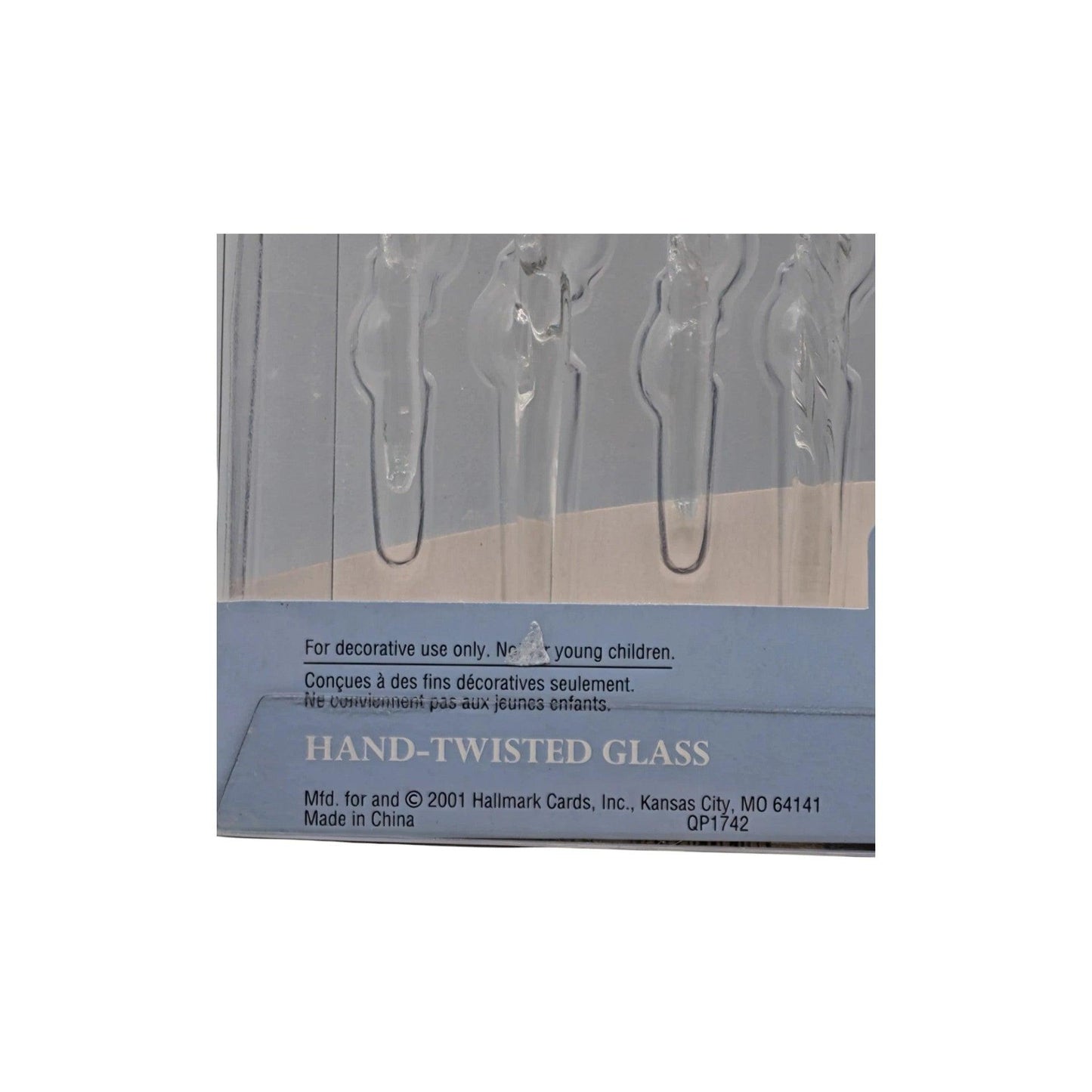 2001 Frostlight Glistening Icicles (Frostlight Faeries Collection) Hallmark Ornament QP1742 Image5
