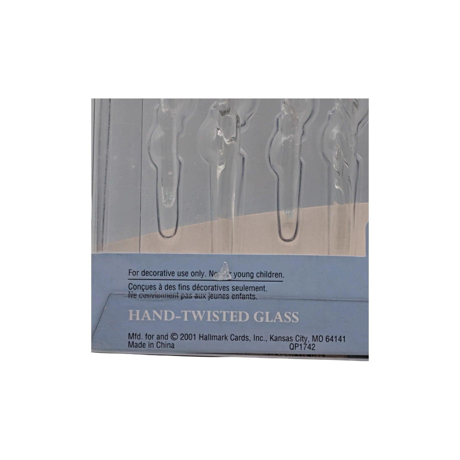 2001 Frostlight Glistening Icicles (Frostlight Faeries Collection) Hallmark Ornament QP1742 Image5