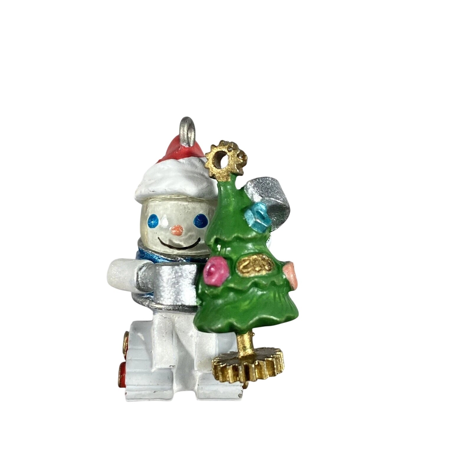2001 Gearing Up for Christmas Hallmark Ornament (Robot) QXM5352