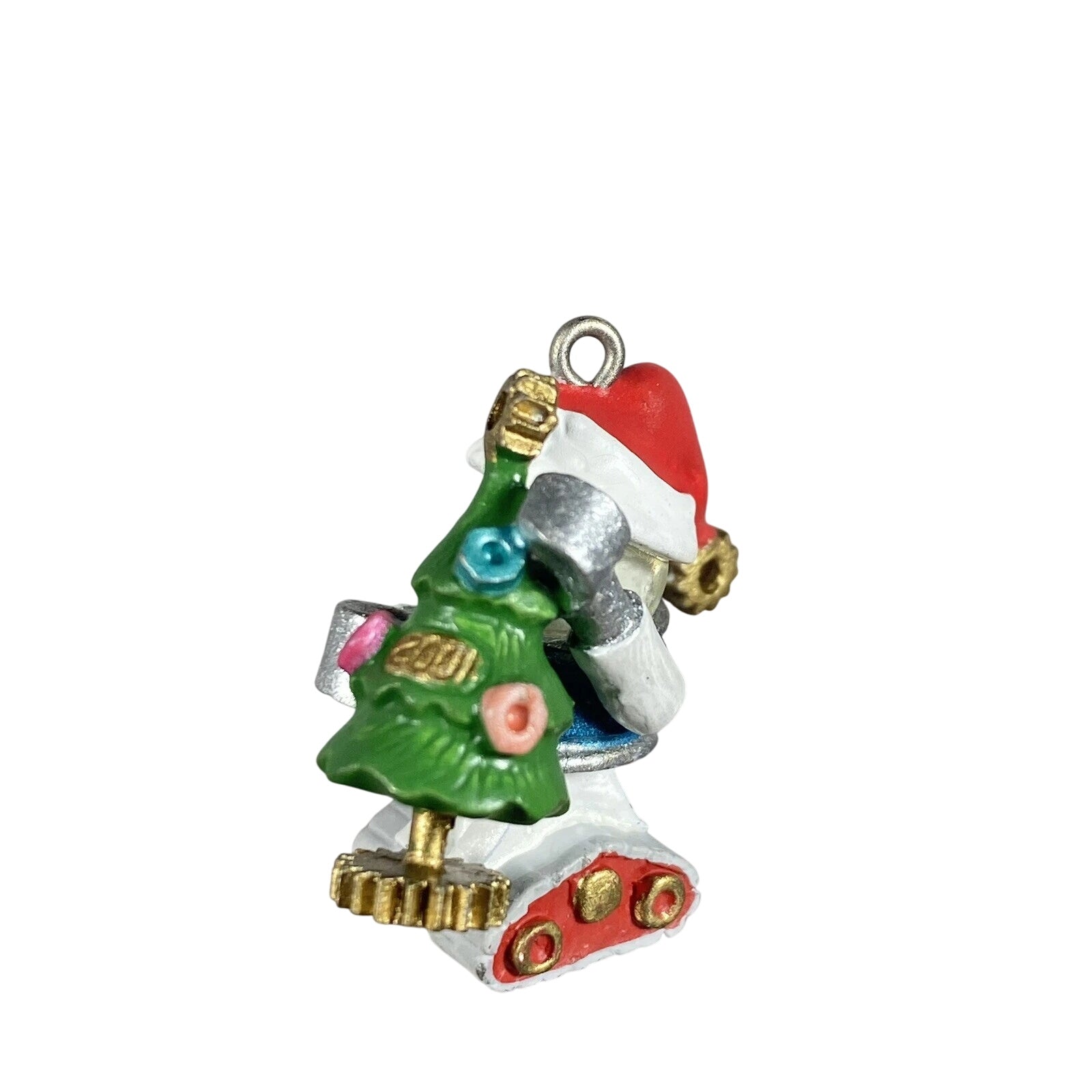 2001 Gearing Up for Christmas Hallmark Ornament (Robot) QXM5352