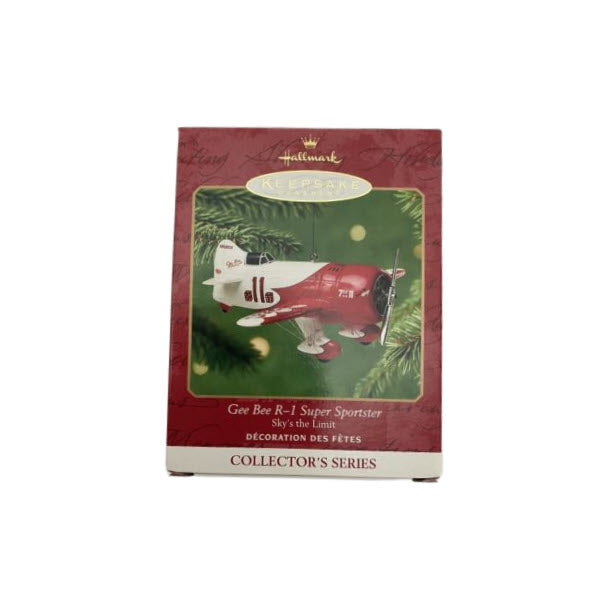 2001 Gee Bee R-1 Super Sportster Hallmark Ornament (Sky's the Limit) QX8005