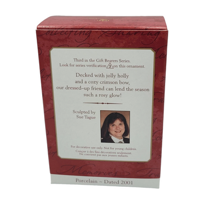 2001 Gift Bearers Hallmark Ornament (Teddy Bear) QX8115 Image6
