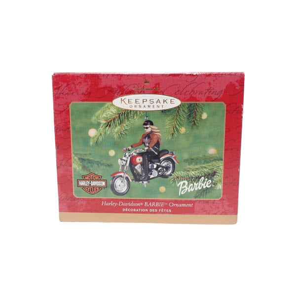 2001 Harley-Davidson Barbie Hallmark Ornament (Harley-Davidson) QXI8885