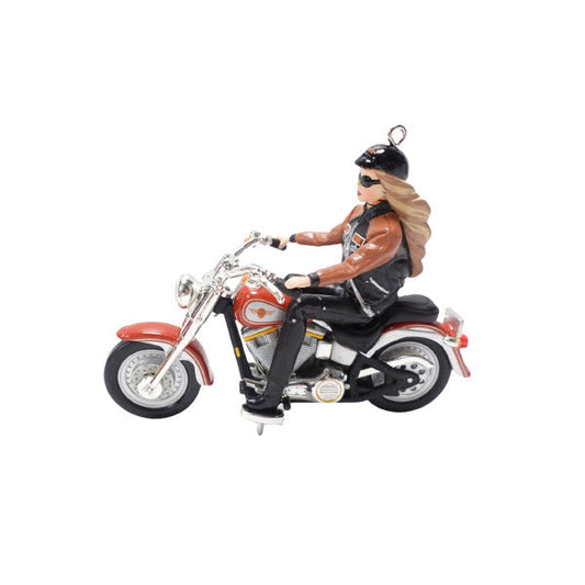 2001 Harley-Davidson Barbie Hallmark Ornament (Harley-Davidson) QXI8885