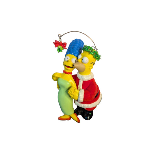 2001 Holiday Smooches Carlton Cards Ornaments (The Simpsons) CXOR-065E Image1