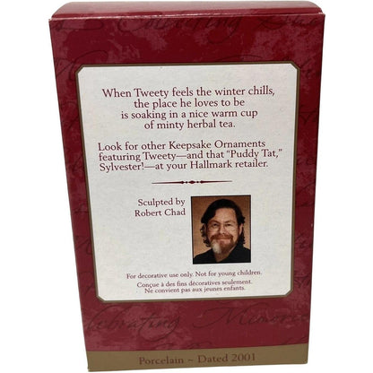 2001 Holiday Spa Tweety Hallmark Ornament (Looney Tunes) QX6945