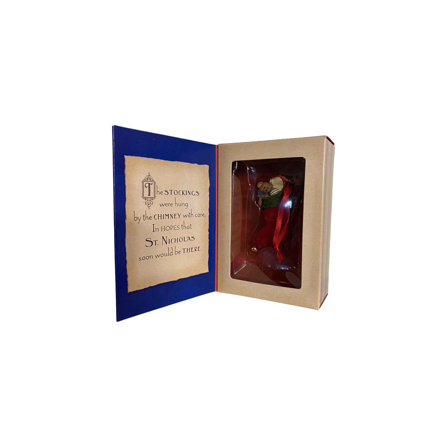2001 Hung With Care Hallmark Ornament (Twas The Night Before Christmas) QRP4485 Image4
