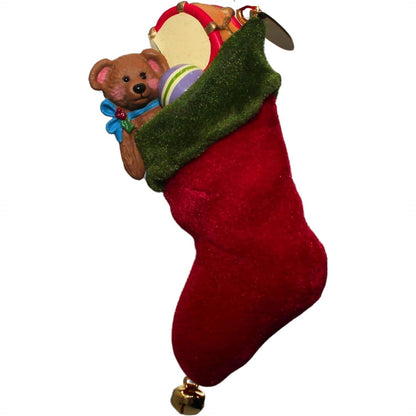 2001 Hung With Care Hallmark Ornament (Twas The Night Before Christmas) QRP4485