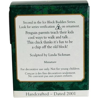 2001 Ice Block Buddies Hallmark Ornament (Ice Block Buddies) QXM5295